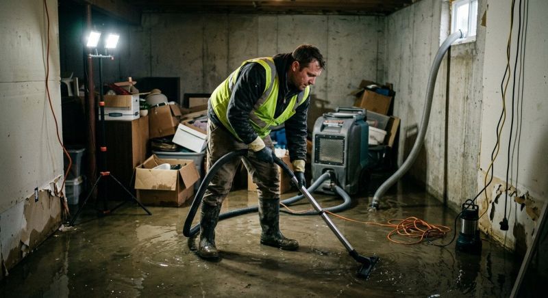 Flood Cleanup Service in Gilbert, AZ
